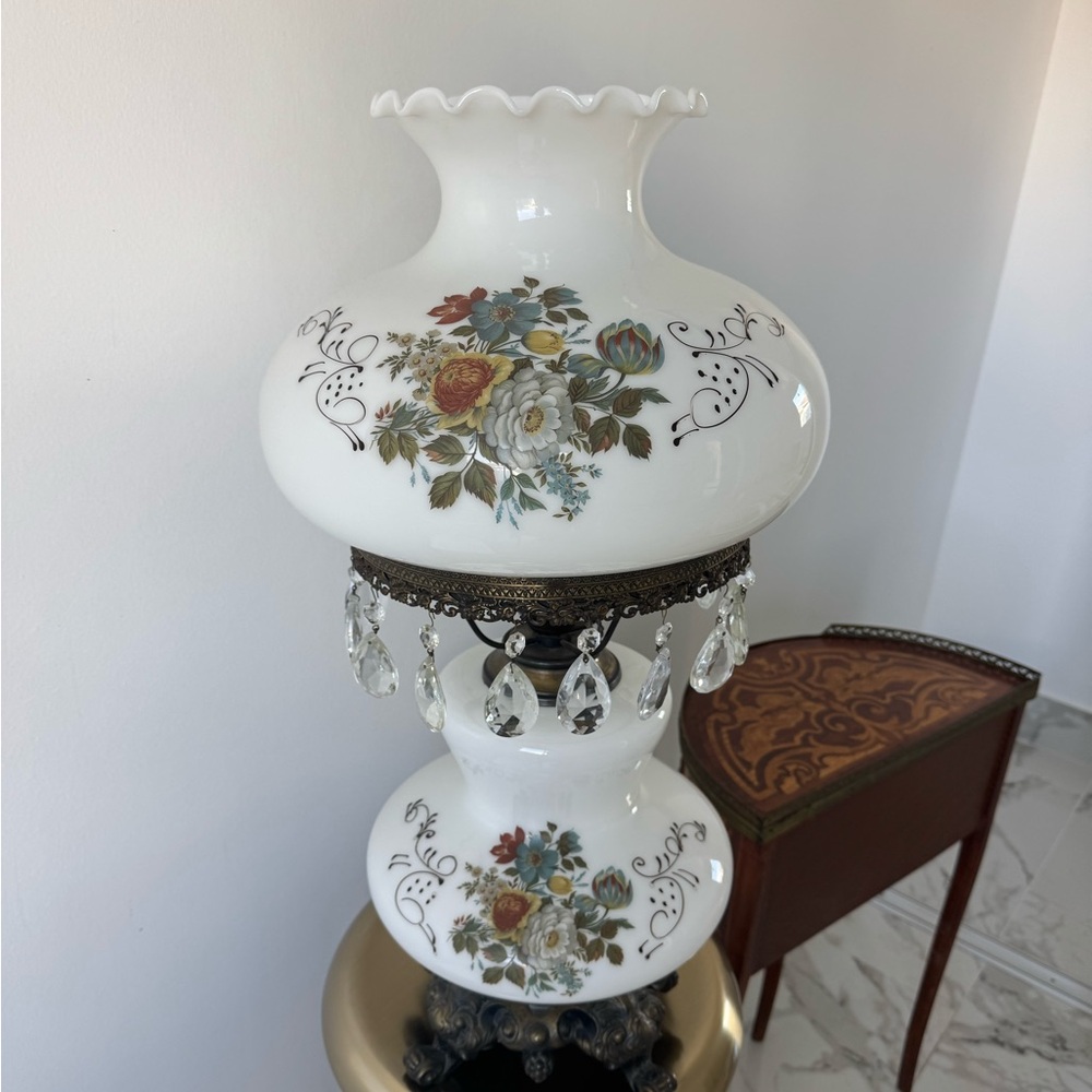 Antique hurricane lamp price is 150$